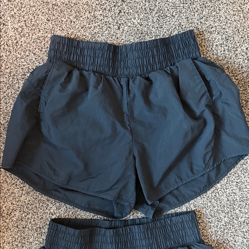 All in Motion Women's Dark Black  Athletic Shorts